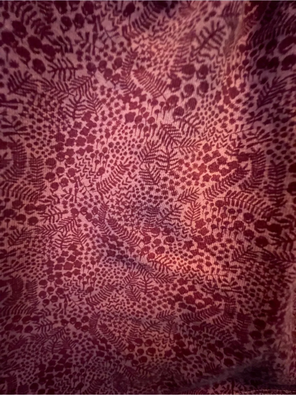 Gymboree Raspberry Floral-Patterned Long Sleeve Dress size 6-12 months